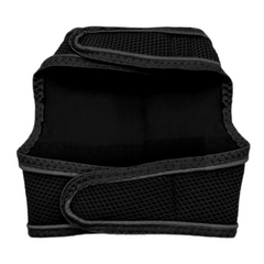 Çift Kilitli Sportif Kedi Köpek Göğüs Tasma Seti 34-44 cm Large Siyah - SF-SPRTFST-LSYH