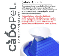 Cado Pet Kedi Köpek Su Pınarı Şelale 2 Litre - 5 volt ( usb'li ) Pembe - ST00232-PMB