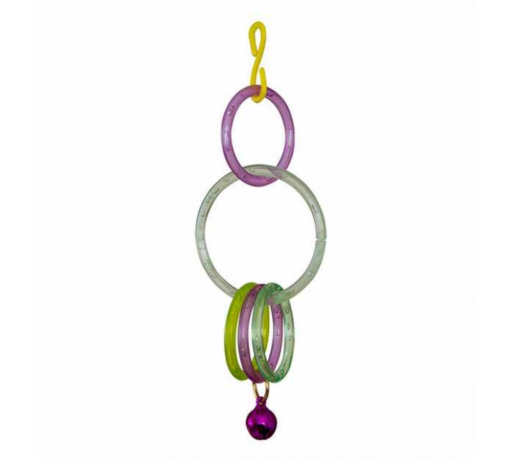 Exovit Olimpik Kuş Oyuncak Halka 5 x 14 cm 5 li - ST00674