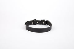 Doggie Deri El Yapımı Köpek Boyun Tasması 1,5x20-26 cm Siyah - TBT1510S-SYH