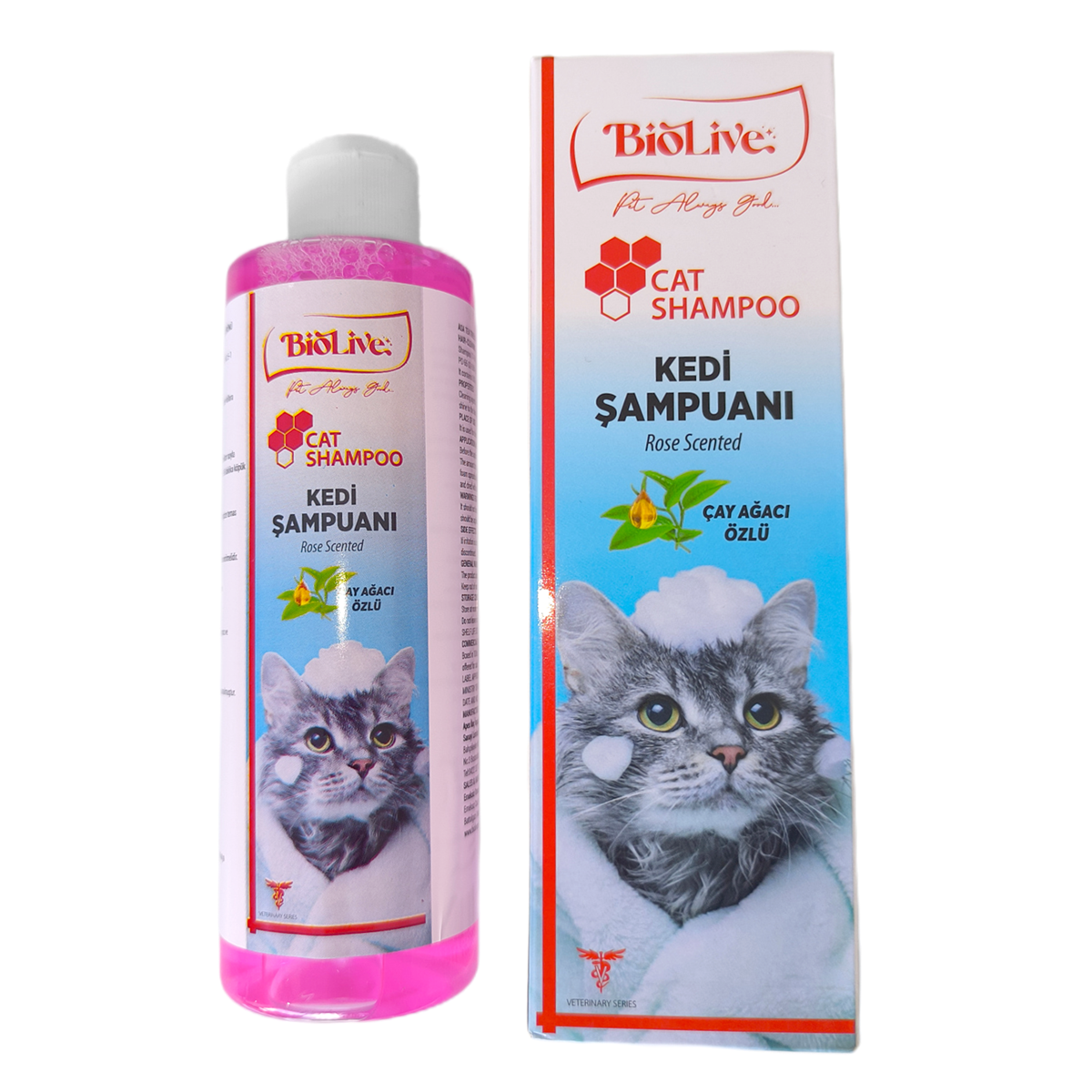 Biolive Çay Ağacı Özlü Kedi Şampuanı 200ml - BIO-017