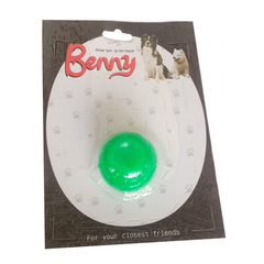 Benny Köpek Oyuncağı Sert Top 5 cm Yeşil - BNY-1112-YSL
