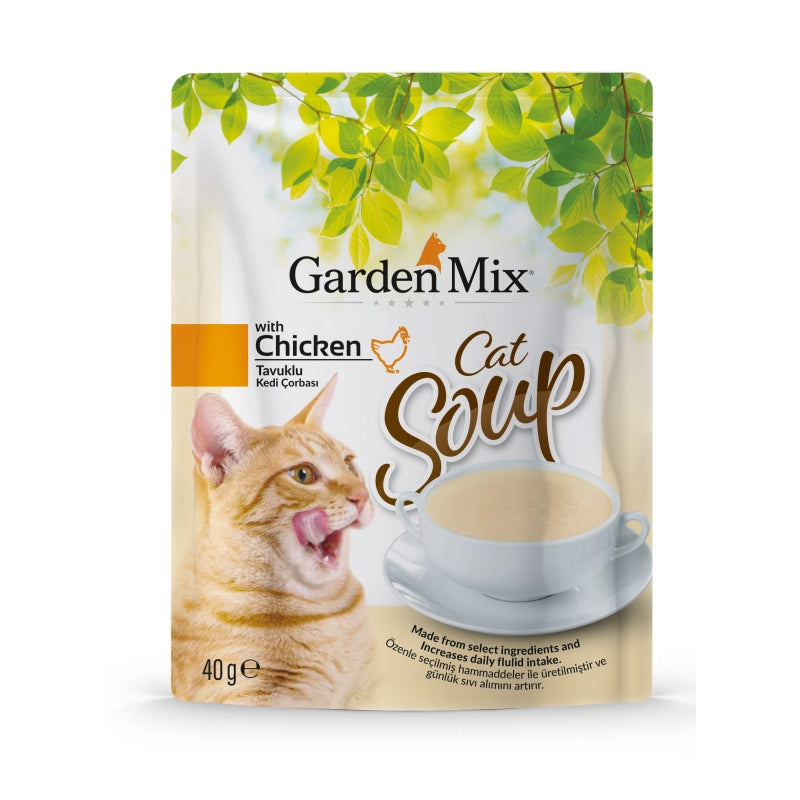 Gardenmix Tavuklu Kedi Çorbası 40gr - 585-01