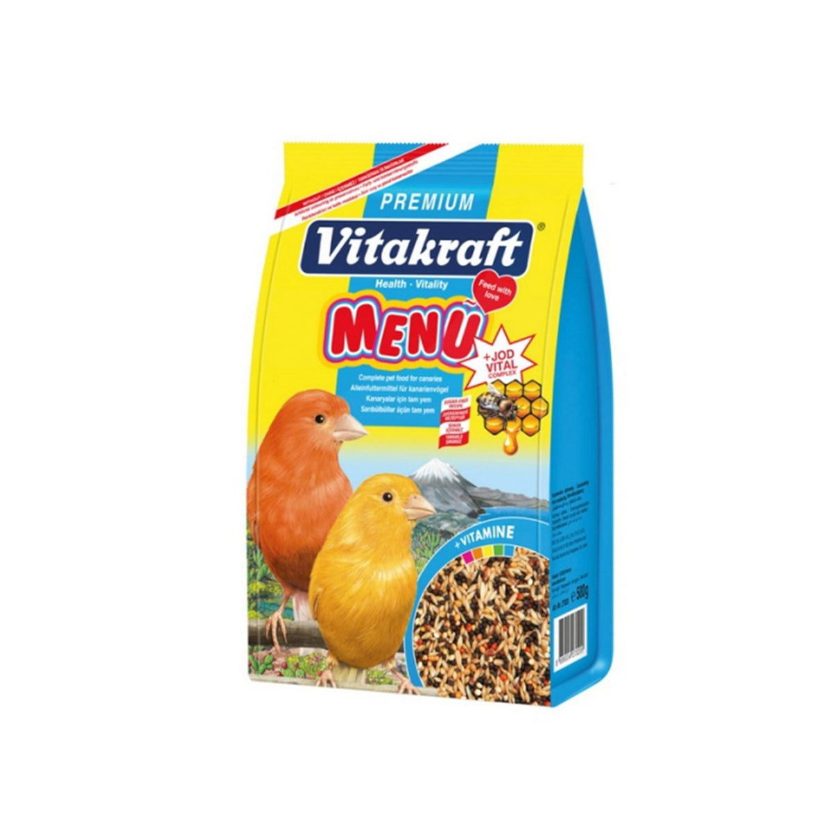 Vitakraft Menü Premium Kanarya Yemi 500 Gr - 501-Vitakraft-500GR